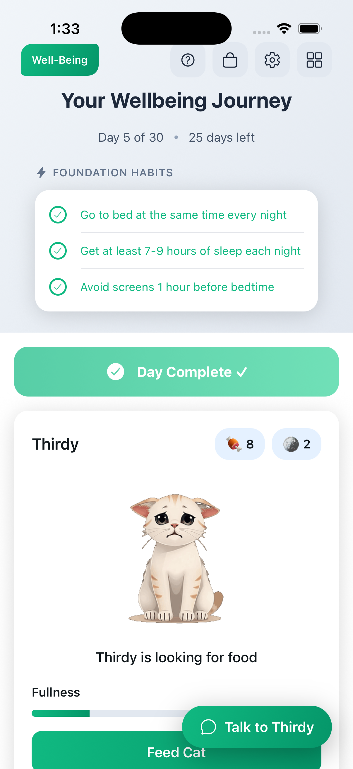 Thirdy App Screenshot